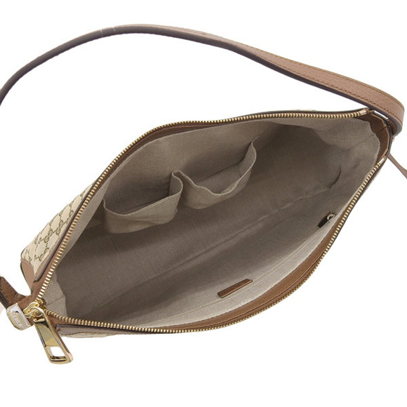 Gucci GG Canvas Shoulder Bag Brown - Picture 4 of 5